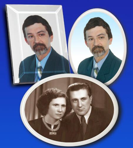 fotoceramika kolor profil